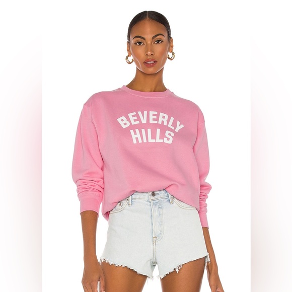Beverly Hills Sweatshirt in Pink - Picture 1 of 1
